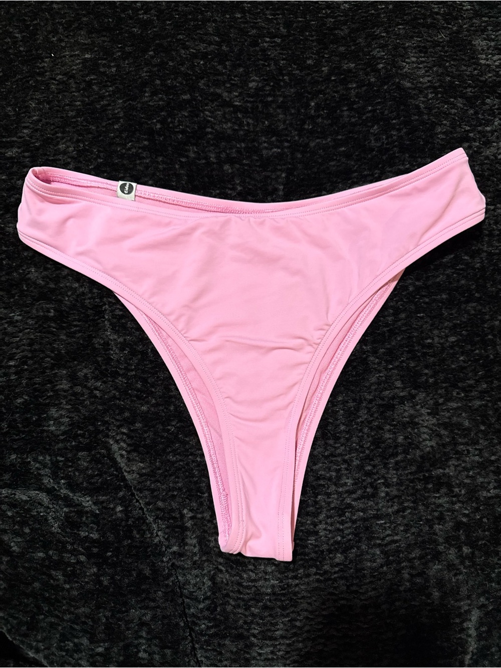 Women's Light Pink High-Cut Bikini bottoms